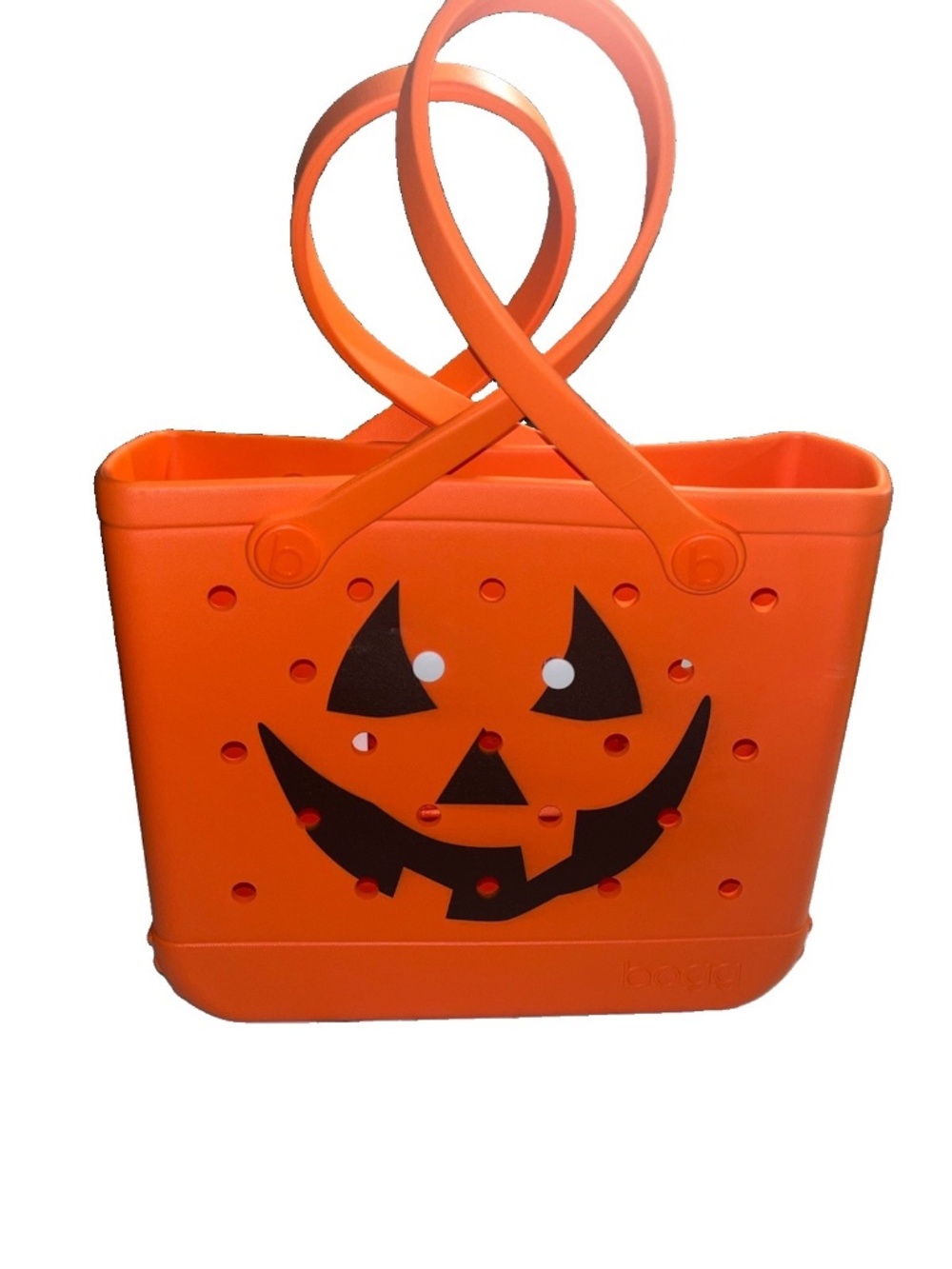 Bogg Bag Bitty Bogg-O-Lantern Halloween 🎃 Orange Treat Tote LIMITED EDITION NEW